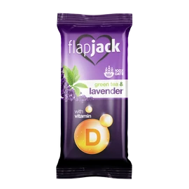 Flapjack Citrom-levendula ízű zabszelet zöldtea kivonattal, vitaminokkal, fehérbevonóba mártva 60 g