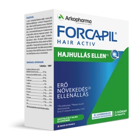 Forcapil Hair Activ Hajhullás elleni tabletta 90 db - Natur Reform