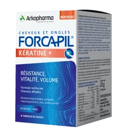  Forcapil Keratin+ Hajregeneráló és hajerősítő kapszula 60 db - Natur Reform