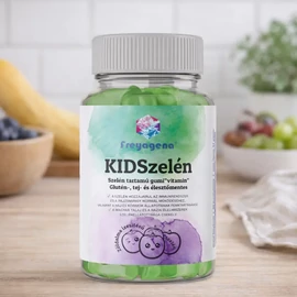 Freyagena KIDSzelén gumivitamin DUO 2x60 db zöldalma ízű szerves szelénnel