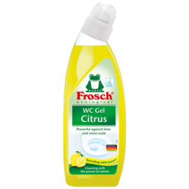 Frosch WC tisztító gél citromos 750 ml