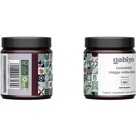 Gabiyo Levendulás meggy-málna lekvár 200 g – Natur Reform