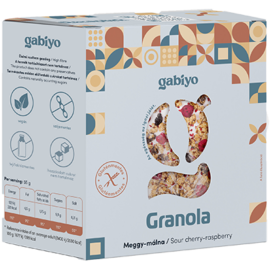 Gabiyo Meggy-málna granola 275 g  – Natur Reform