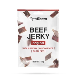 GymBeam Beef Jerky szárított marhahús 50 g