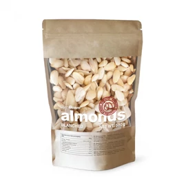 GymBeam Blansírozott mandula 500 g