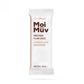 GymBeam MoiMüv fehérjés zabszelet Csokoládé Brownie 90 g
