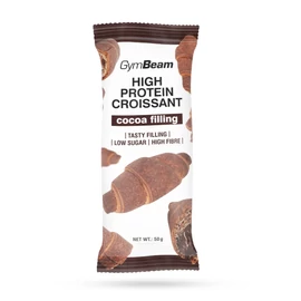 GymBeam Fehérjés croissant kakaós töltelékkel 50 g 