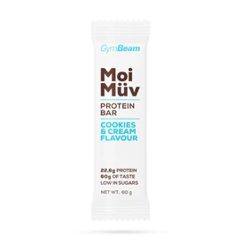 GymBeam MoiMüv fehérjeszelet Krémes Keksz 60 g