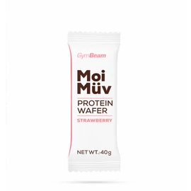 GymBeam MoiMüv fehérjés nápolyi Eper 40 g