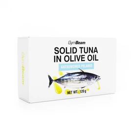 GymBeam Tonhal olívaolajban 120 g