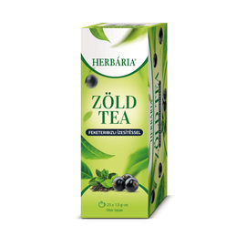 Herbária Zöld tea feketeribizli - Natur Reform