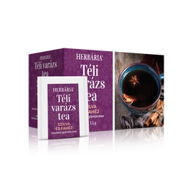 Herbária Téli Varázs szilva-fahéj ízű filter tea