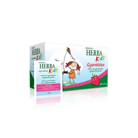 Herbária Herba Kids Málna ízű gyümölcstea gyógynövényekkel - Natur Reform