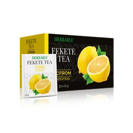 Herbária Citrom ízesítésű fekete tea - Natur Reform