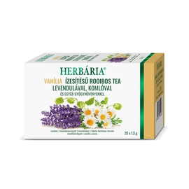 Herbária Vanília ízesítésű rooibos tea levendulával, komlóval és egyéb gyógynövényekkel - Natur Reform