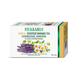 Herbária Vanília ízesítésű rooibos tea levendulával, komlóval és egyéb gyógynövényekkel - Natur Reform