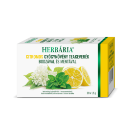 Herbária Citromos gyógynövény teakeverék bodzával, mentával - Natur Reform