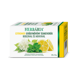 Herbária Citromos gyógynövény teakeverék bodzával, mentával - Natur Reform