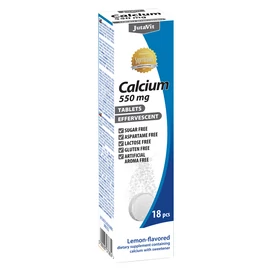 JutaVit Calcium pezsgőtabletta 550mg - 16 db - Natur Reform