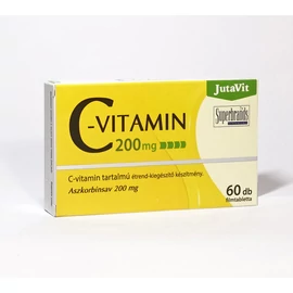 JutaVit C-vitamin 200mg tabletta - 60 db – bliszteres - Natur Reform