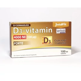 JutaVit D3-vitamin 4000NE (100µg) FORTE - 100 db - Natur Reform
