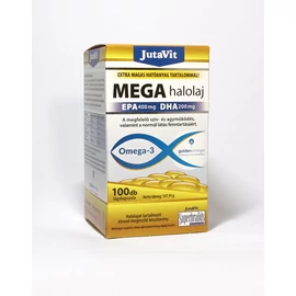 JutaVit Mega Halolaj Omega-3 - 100 db - Natur Reform