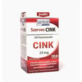 JutaVit Cink 25mg - 100 db - Natur Reform