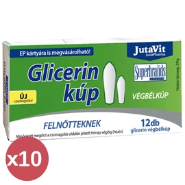 JutaVit glicerin kúp felnőtteknek maxi pack 10x12 db