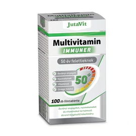 JutaVit Multivitamin felnőtteknek immuner 50 év felettieknek - 100 db 