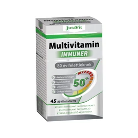 JutaVit Multivitamin felnőtteknek immuner 50 év felettieknek - 45 db 