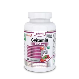 JutaVit C-vitamin 1500mg retard + csipkeb.+acerola kivonat+D3+Cink - 100 db