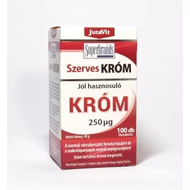 JutaVit Szerves Króm 250µg - 100 db