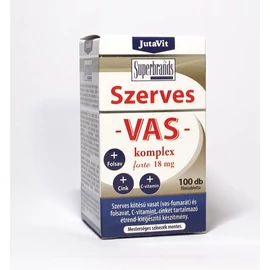 JutaVit Szerves Vas-komplex Forte 18mg - 100 db  - Natur Reform