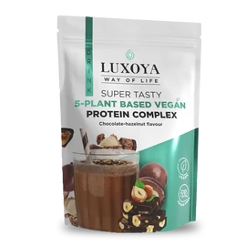 LUXOYA Vegán fehérje italpor 450 g - Csokoládé-Mogyoró ízű