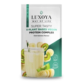 LUXOYA Vegán fehérje italpor 30 g - Kiwi-Banán ízű