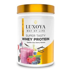 LUXOYA Tejsavó koncentrátum italpor 450 g PET - Vanília-Bogyós gyümölcs ízű
