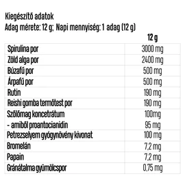 LUXOYA Super Tasty Superfood - Spirulina 12 g - Körte &amp;amp; Alma