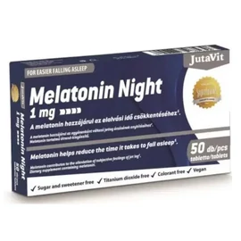 JutaVit Melatonin Night 1mg - 50 db - Natur Reform