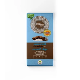 Health Market Milkless Delight Kókusztejes csokoládé kókuszchipsszel 80 g