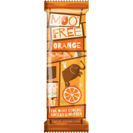Moo Free Mini moo tejmentes narancsos csokoládé szelet 20 g - Natur Reform