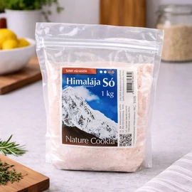 Nature Cookta Himalája Sötét Rózsaszín Kristálysó 1000 g – Natur Reform