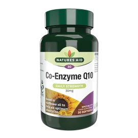 Natures Aid Co-Q10 30mg softgels 30 db  - Natur Reform