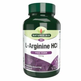Natures Aid L-Arginine HCI 750mg tabletta 90 db - Natur Reform