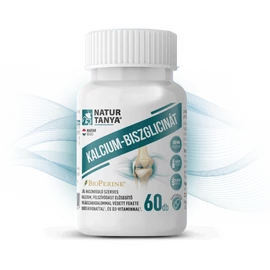 Natur Tanya® KALCIUM-BISZGLICINÁT - világszabadalommal védett BioPerine® és D3-vitamin 60 db – Natur Reform