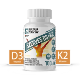 Natur Tanya® Szerves D3 és K2-vitamin 100 db – Natur Reform