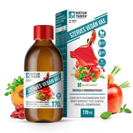 Natur Tanya® SZERVES VEGÁN VAS szirup 170 ml - Natur Reform