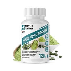 Natur Tanya® Vegán 100% Spirulina 120 db - Natur Reform