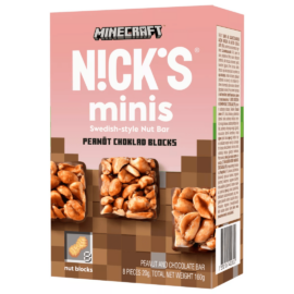 N!ck's Minecraft Minis vegán mogyorós 8 x 20 g