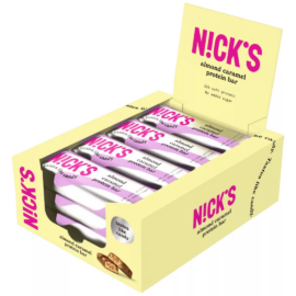 Nick's Almond caramel proteinszelet 12X50 g - Natur Reform
