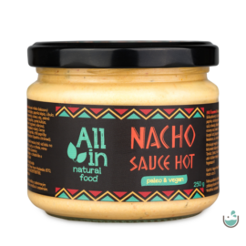 ALL IN natural food Nacho sauce HOT (csípős) 250 g – Natur Reform
